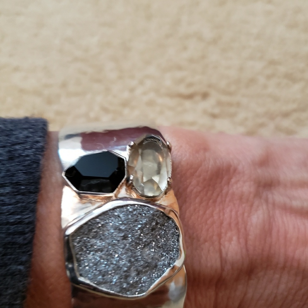 Silpada Crystal Cave Cuff